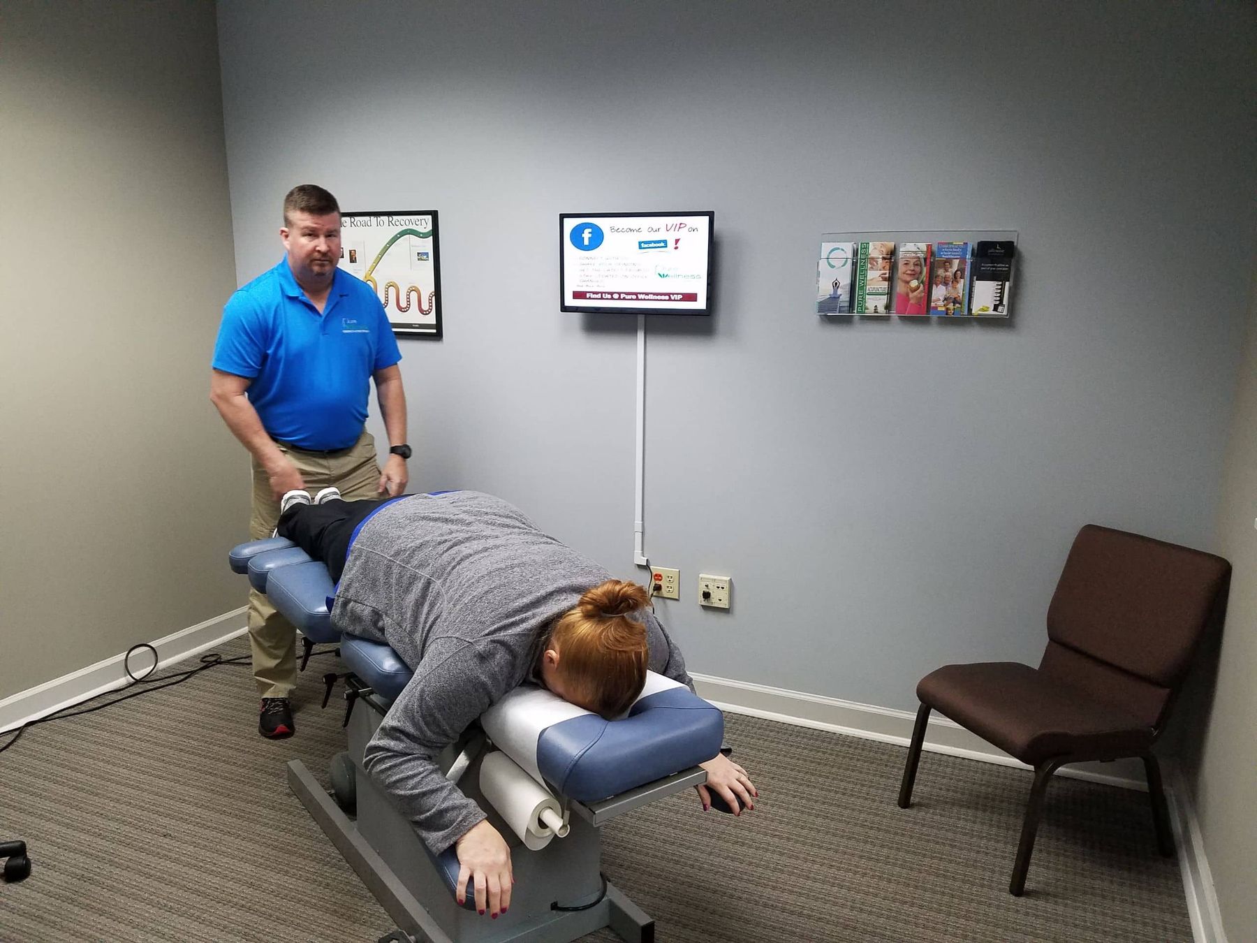 Chiropractic care at Pure Wellness